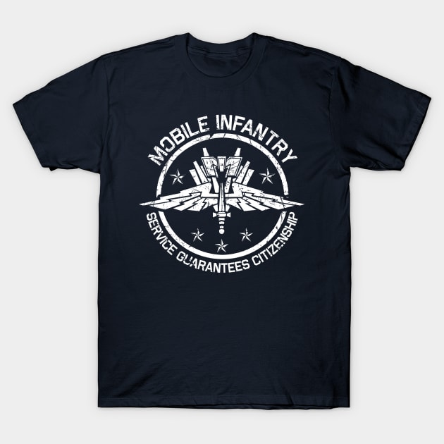 Mobile Infantry Crest T-Shirt by PopCultureShirts